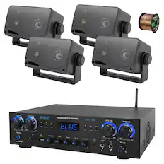 Pyle Karaoke BT Amplifier PDA77BU
- Power
- CHA Vol
- CHB Vol
- CHC Vol
- CHD Vol
- Mic Vol
- Music Vol
- Bass
- Treble
- Delay
- Reverb
- Aux
- Mic1
- Mic2
- USB
- SD
- Bluetooth
- Mic1 Vol
- Mic2 Vol
- CHC Vol
- CHD Vol
- Reverb
- Aux
- Mic1
- Mic2
- Mic Vol
- Music Vol
- Bass
- Treble
- Delay
