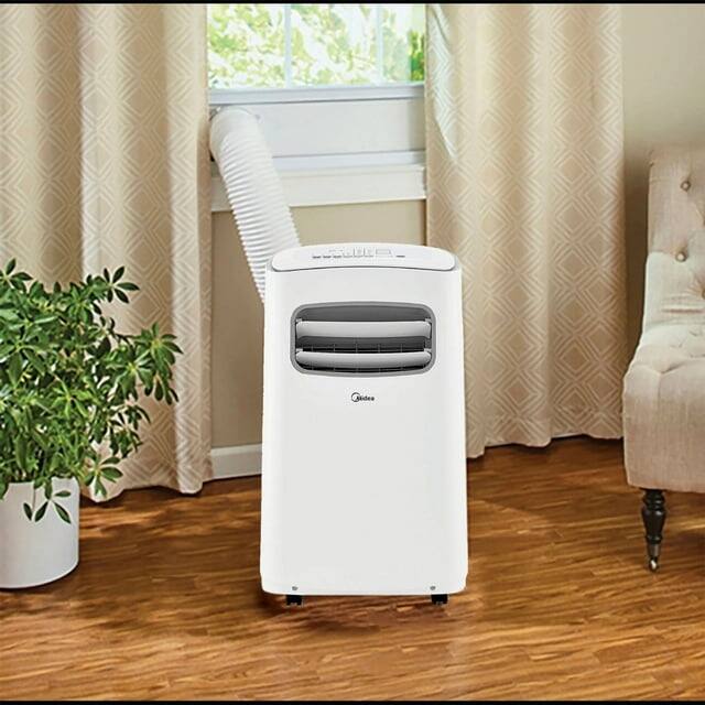 Alt View 2. Midea - MIDEA 8,200 BTU SACC SMARTCOOL PORTABLE AIR CONDITIONER REMOTE/APP - WHITE.