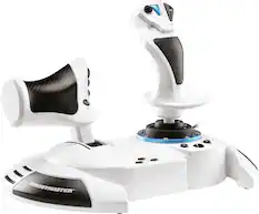 Front. Thrustmaster - Hotas One Microsoft Flight Edition Joy Stick for Xbox One, Xbox X|S, Windows - White.