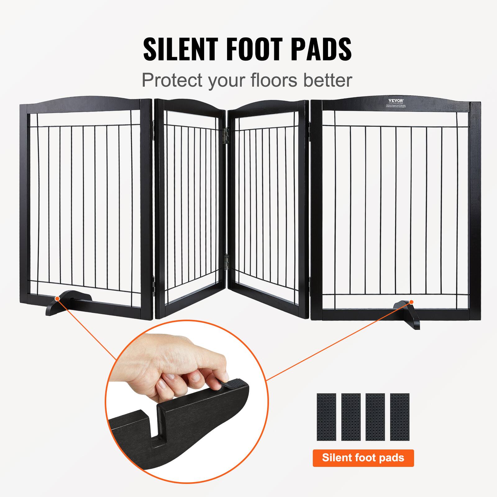 Silent Foot Pads
Protect your floors better
VEVOR Silent Foot Pads