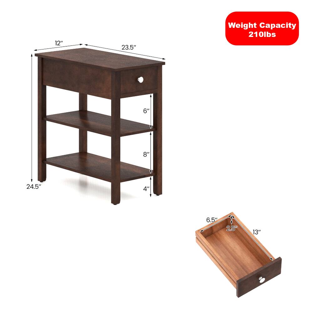 - 12" x 23.5"
- Weight Capacity: 210lbs
- 6" x 8" x 24.5"
- 4" x 6.5" x 2.5" x 13"