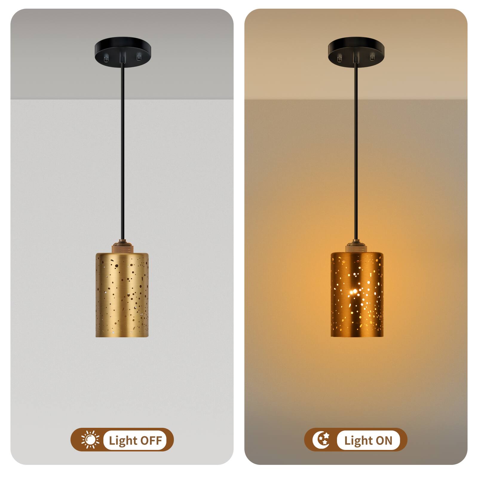 Light OFF  
Light ON