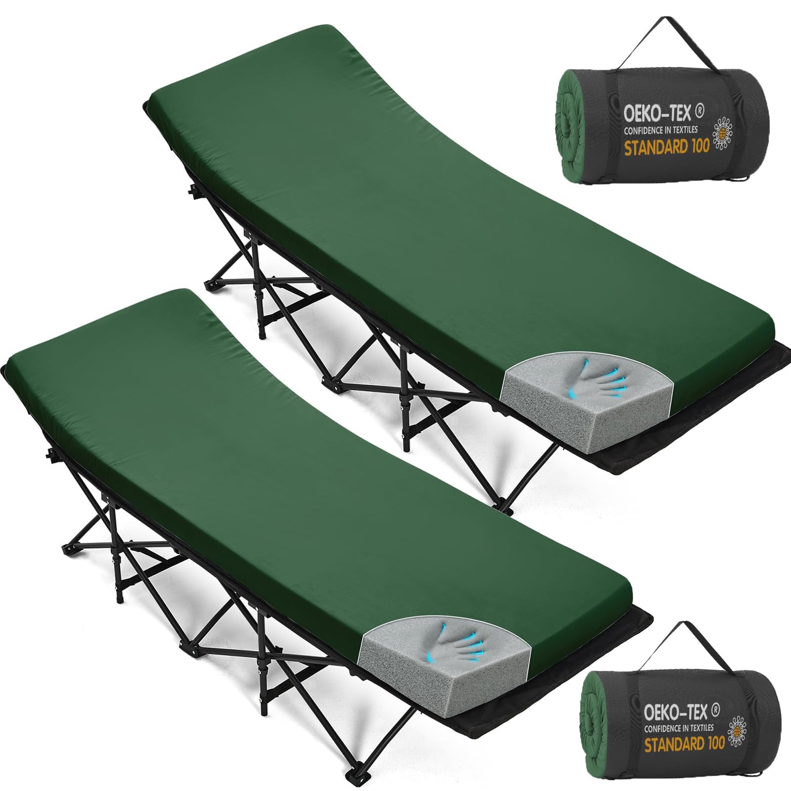 Dark Green COT(2 PACK)