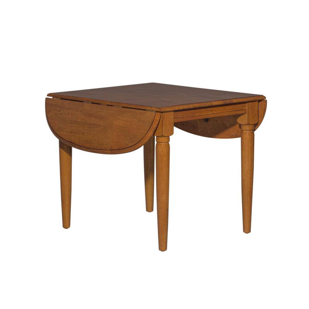 Alt View 4. Liberty Furniture Industries - Creations Drop Leaf Table - Tobacco in Various - Brown.