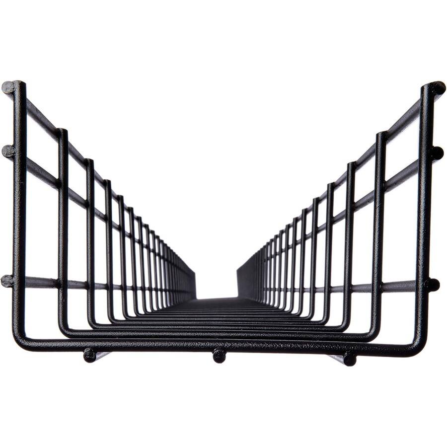Alt View 3. Tripp Lite - Eaton Tripp Lite Series Wire Mesh Cable Tray - 150 x 100 x 1500 mm (6 in. x 4 in. x 5 ft.), 2-Pack - Cable Tray - Black - Black.