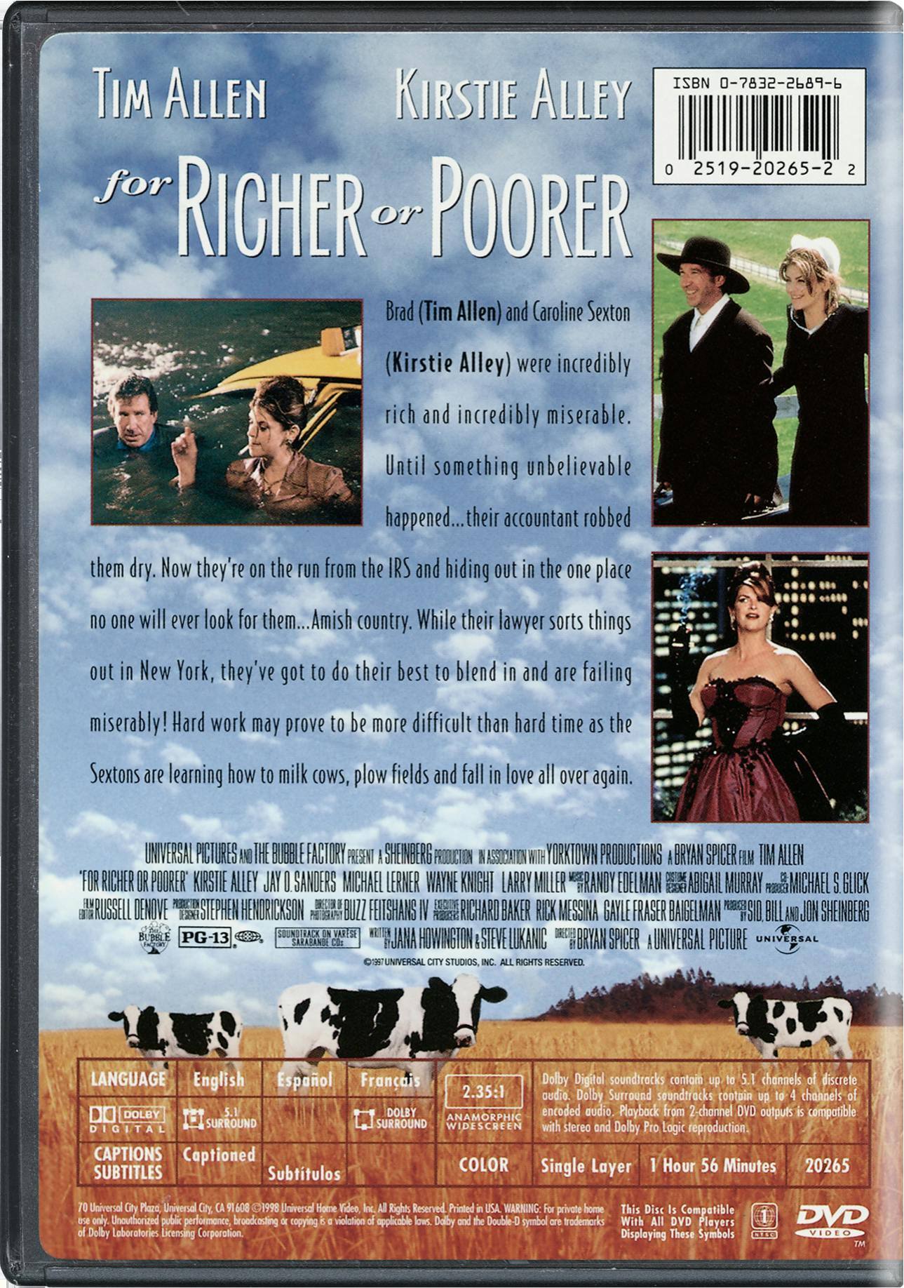 Angle. For Richer Or Poorer [DVD].