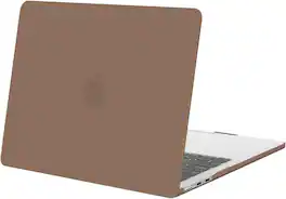 mosiso - Laptop Case for MacBook Air 13 inch Case M5 A3449 M4 A3240 M3 A3113 M2 A2681 2022-2026 - Caramel Brown