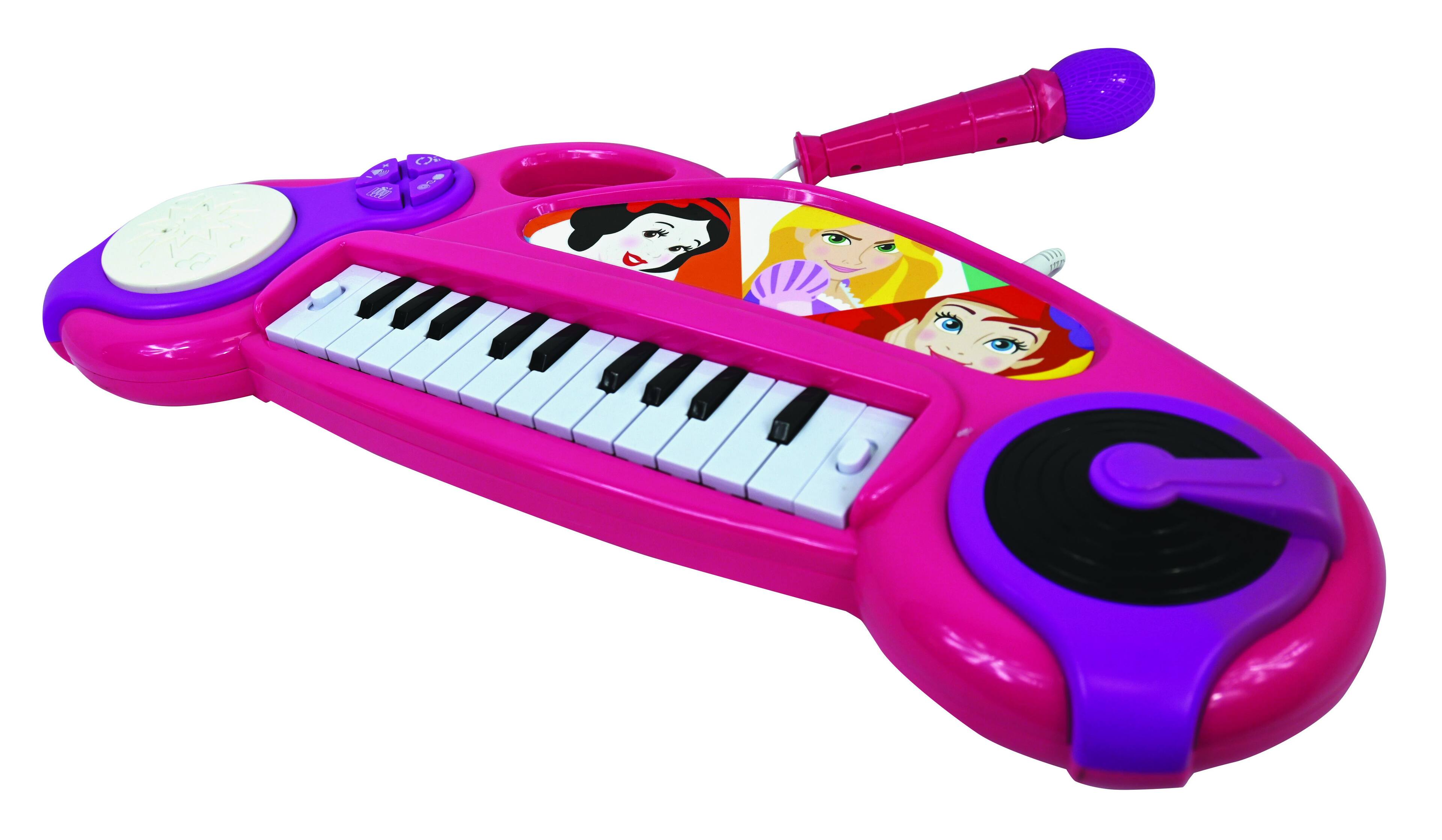 Alt View 5. Lexibook - Disney Princess Fun Electronic Keyboard with Lights.