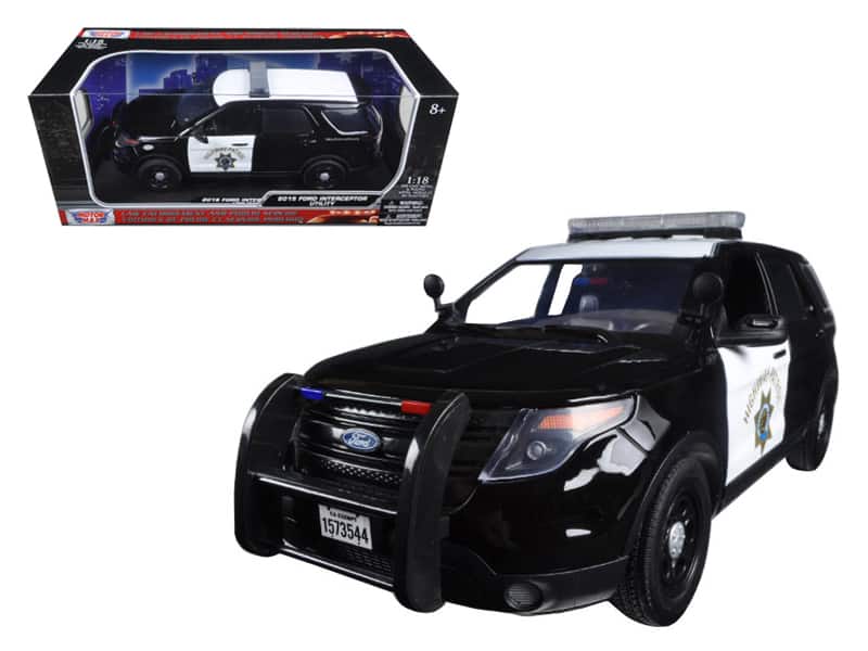 2015 Ford PI Utility Interceptor CHP California Highway Patrol 1/18 Diecast Model Car by Motormax price history on PriceWatchPro