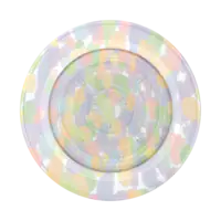 PopSockets - MagSafe PopGrip Universal Magnetic Grip & Stand with Adapter Ring for Cell Phones - Rainbow Glass - Front_Zoom