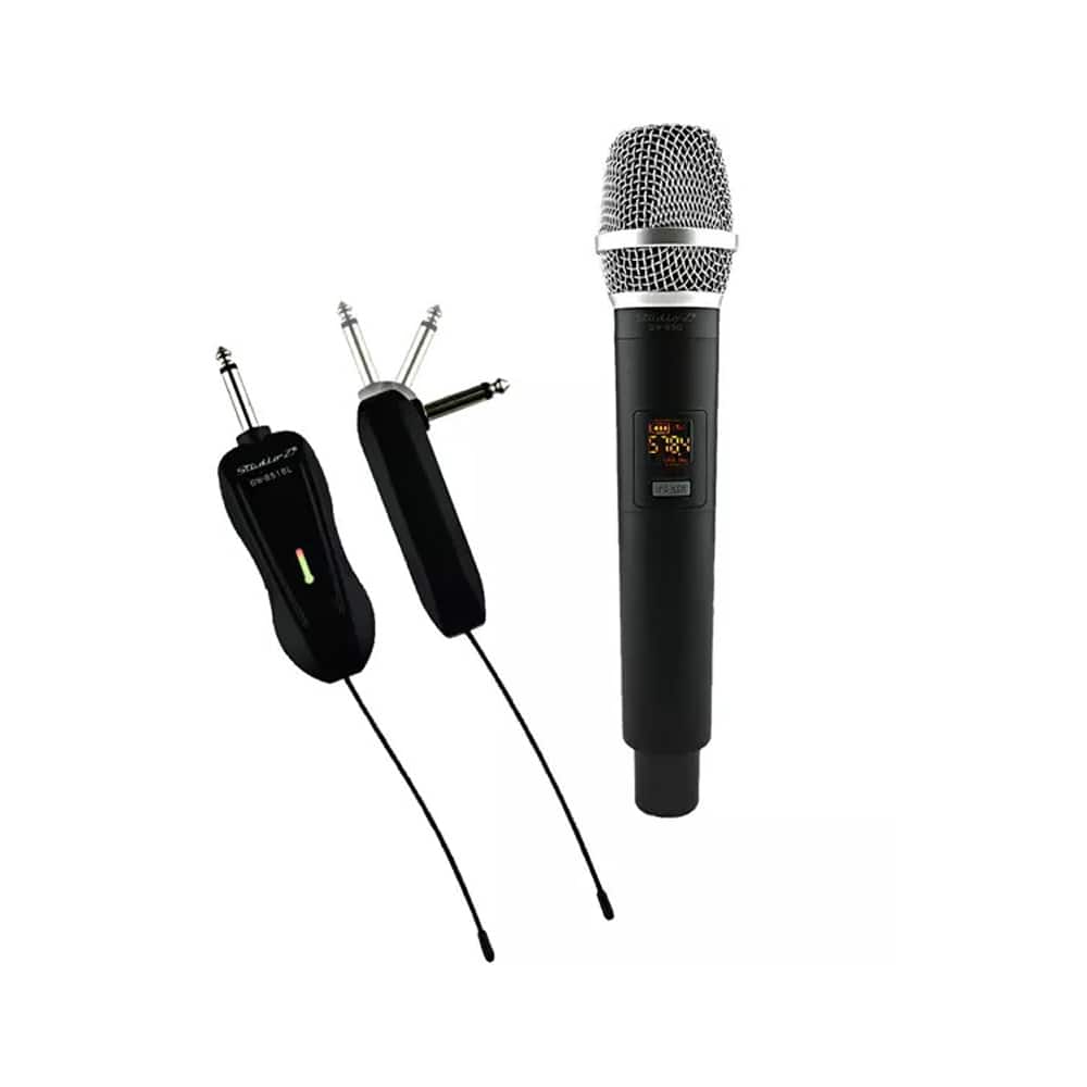 Studio Z - Multipurpose Wireless Microphone with Rechargeable Receiver