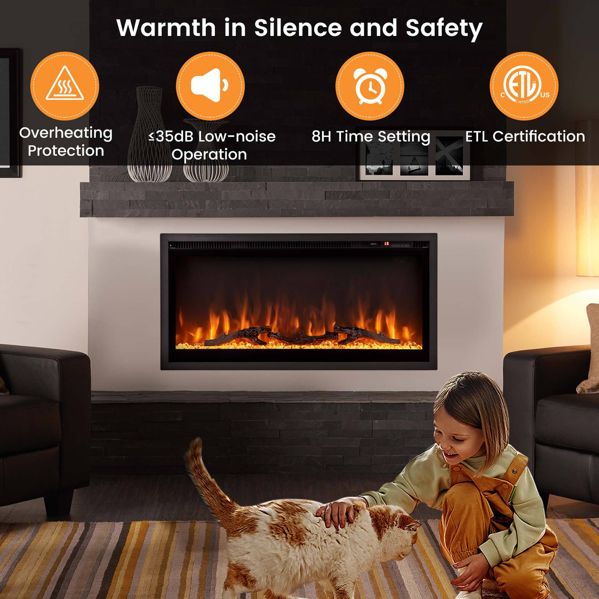 Warmth in Silence and Safety

- Overheating Protection
- <35dB Low-noise Operation
- 8H Time Setting
- ETL Certification