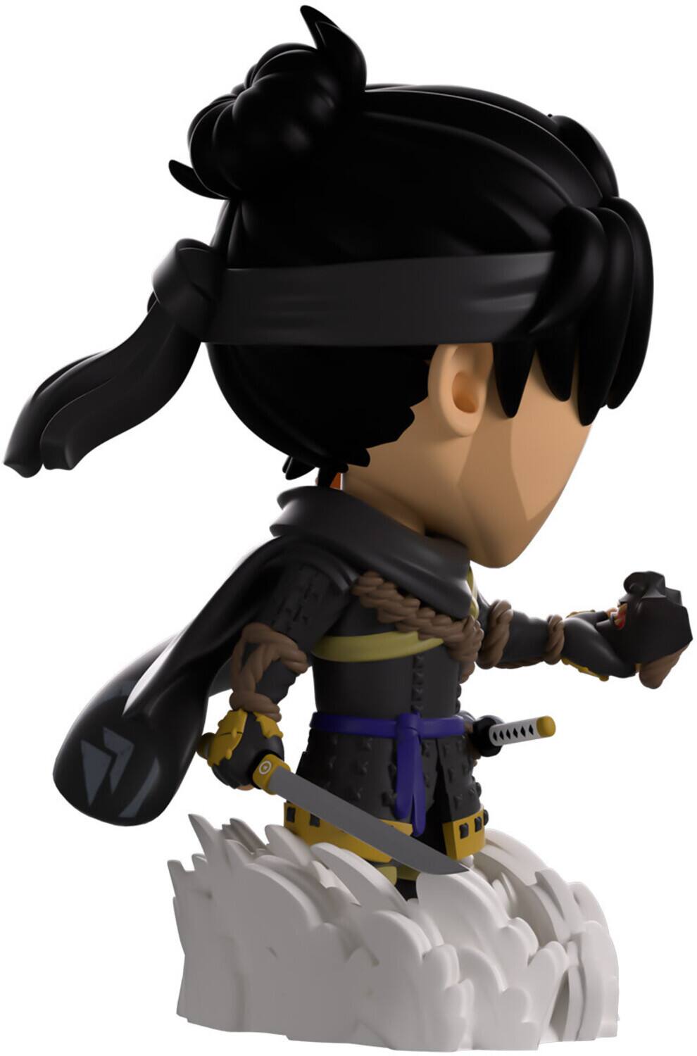 Alt View 4. Youtooz - Youtooz - Ghost of Tsushima - Jin Sakai Vinyl Figure   - COLLECTIBLES - Multicolor.