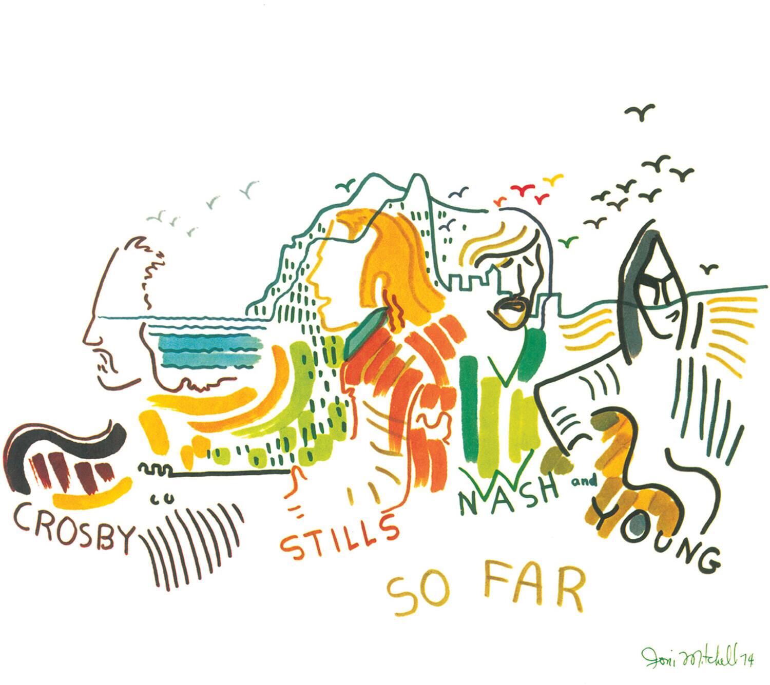 Crosby, Stills, Nash and Young - So Far   - VINYL LP price history on PriceWatchPro