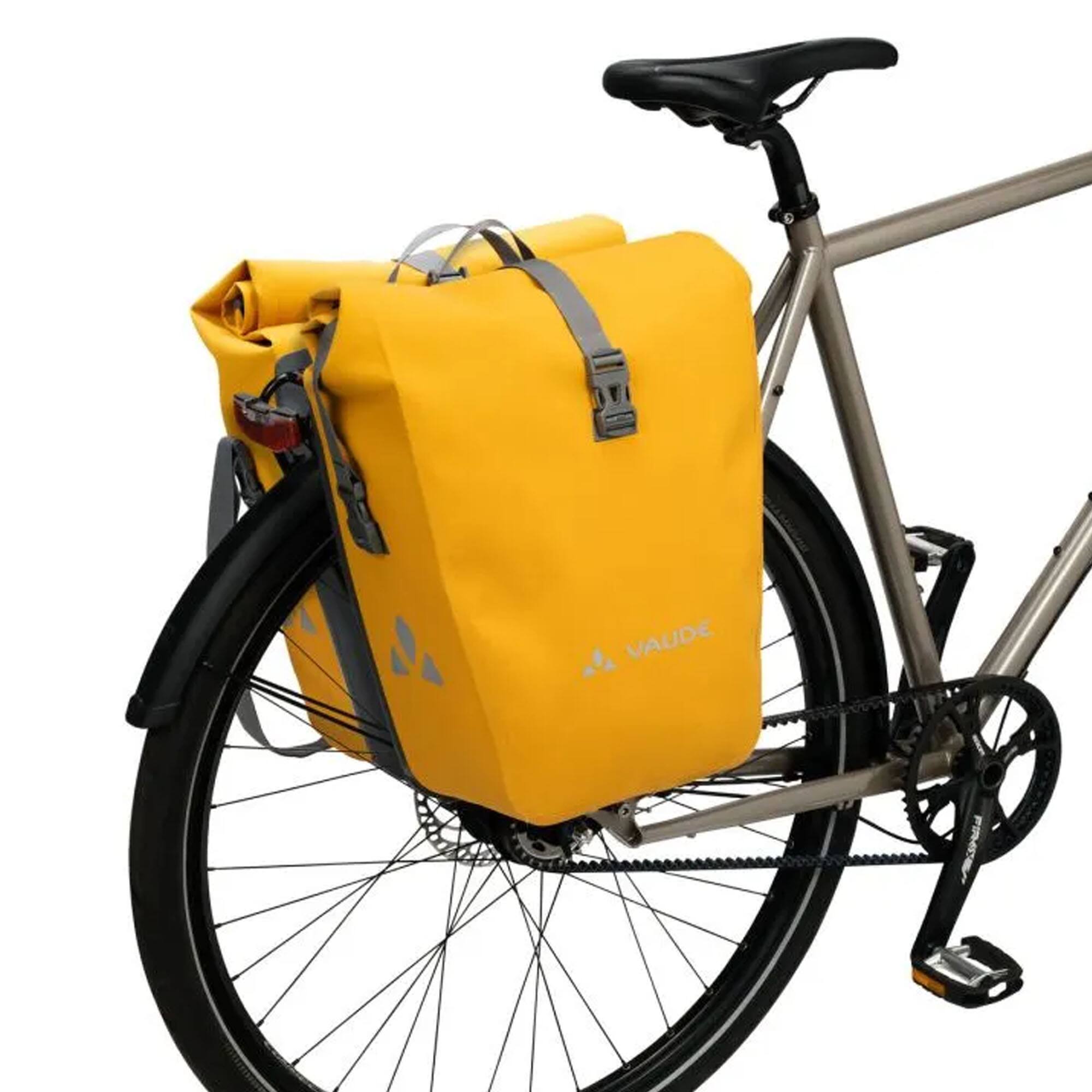 Alt View 3. VAUDE - Vaude Aqua Back Deluxe Rear Bike Bags - Burnt Yellow - Burnt Yellow.