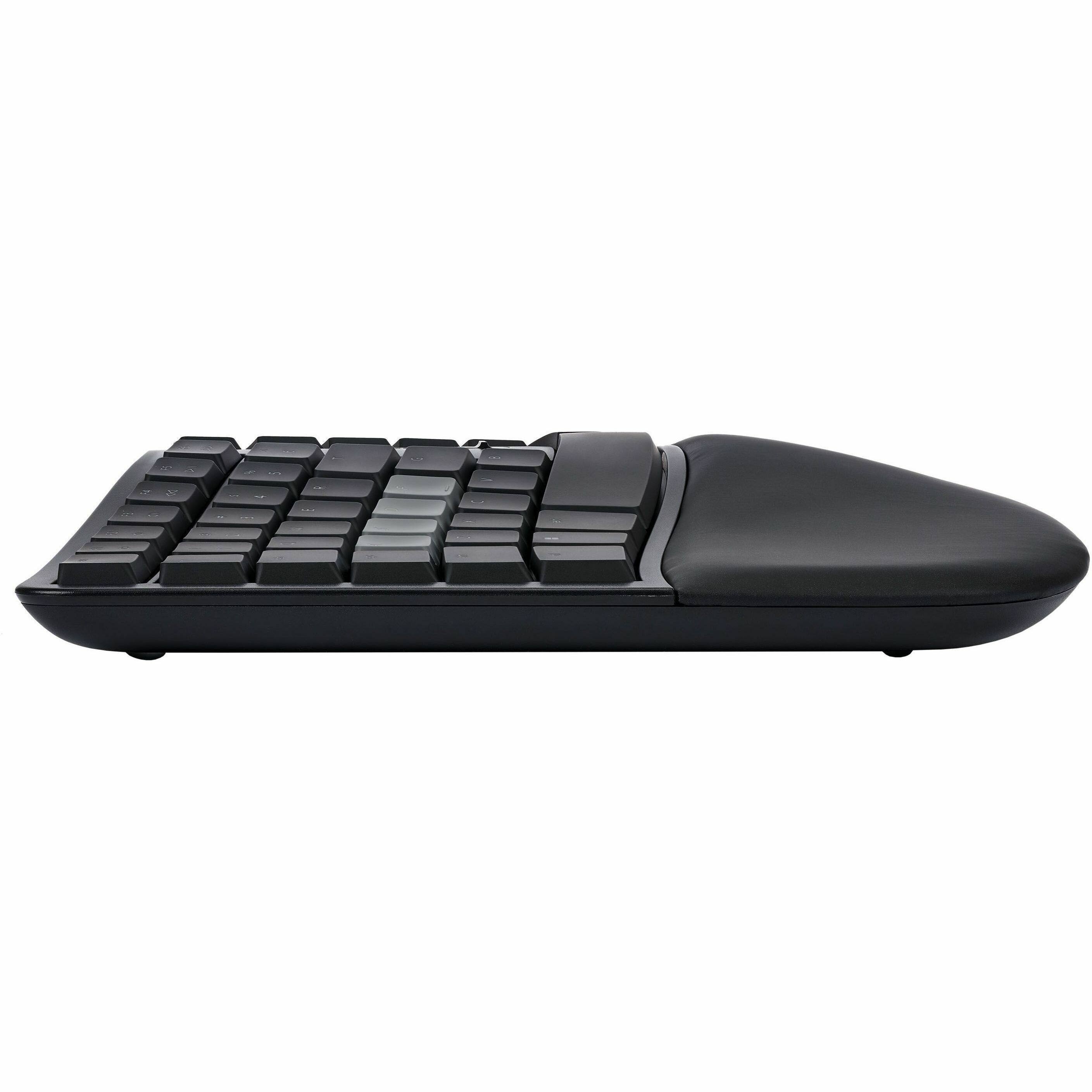 Alt View 5. KINESIS - Kinesis mWave Mechanical Keyboard for PC - Quiet Linear Switch - Wired/Wireless Connectivity - Bluetooth - Compact - 30 - Black.