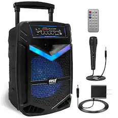 PYLE
PYLEUSA.com
PRO ROULETTE AUDIO SYSTEM
BLUETOOTH
PYLE
PYLEUSA.com