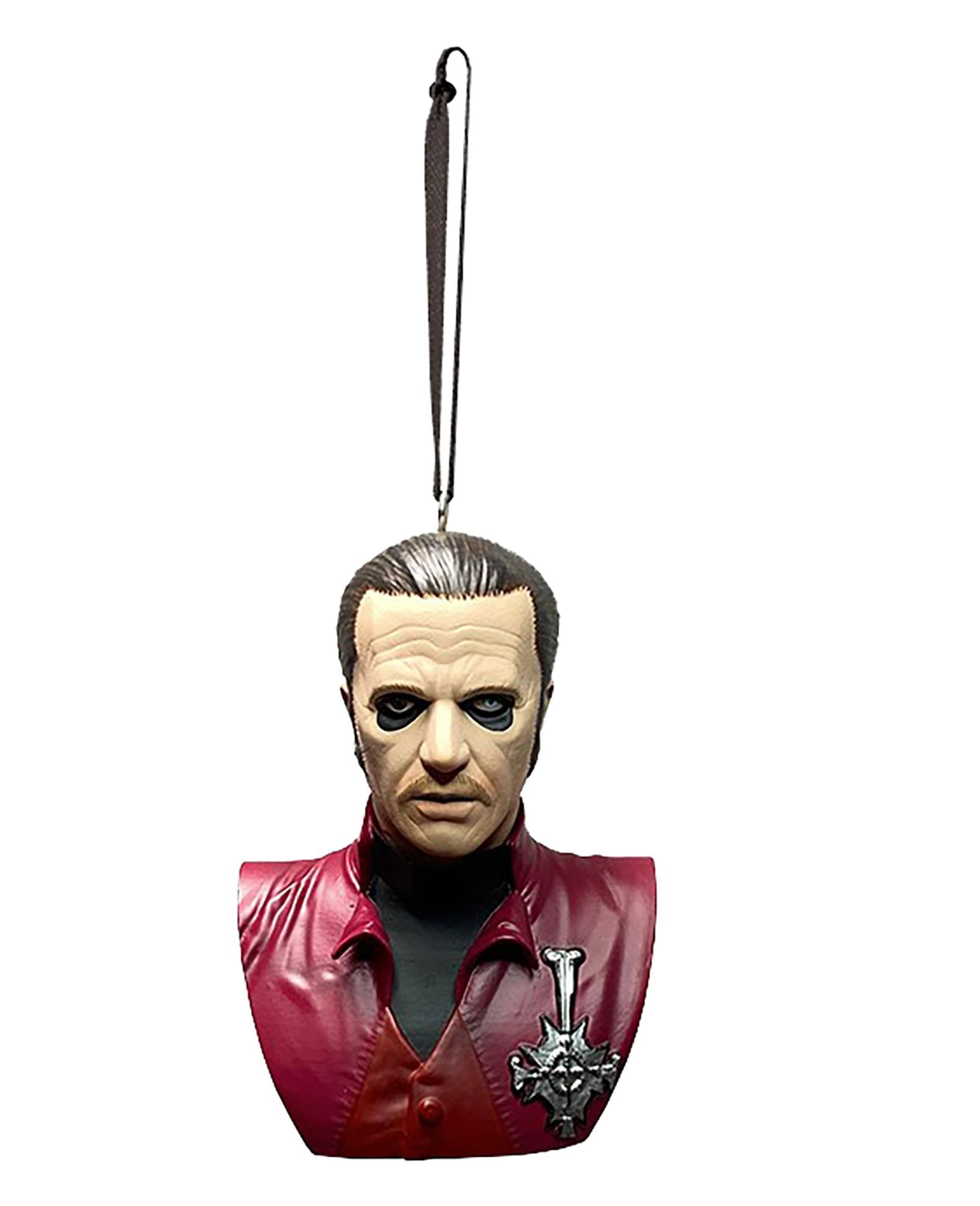 Front. Trick or Treat Studios - Ghost Holiday Horrors Ornament | Cardinal Copia - Red.