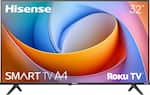 Hisense - 32" Class A4 Series HD 720P LED Smart Roku TV (2025)