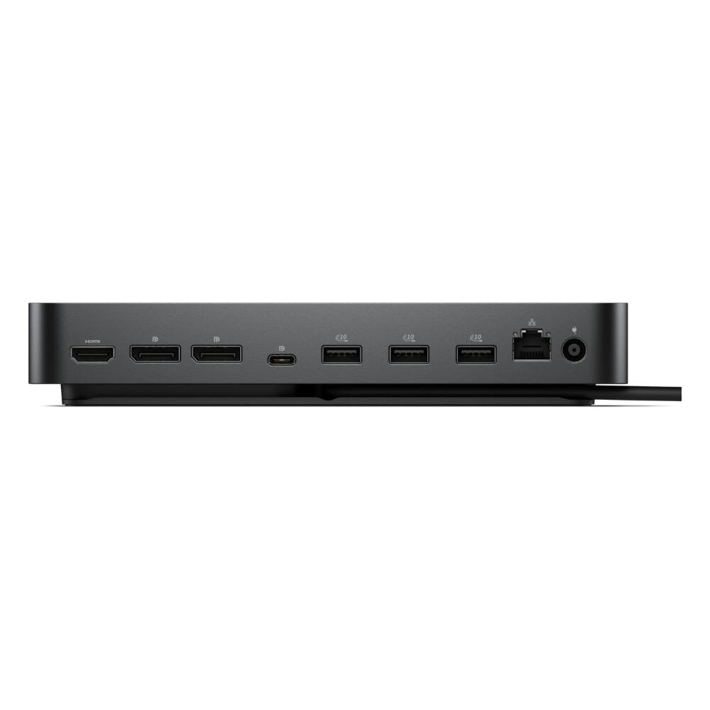 Left. Dell - Pro Dock WD25 USB-C Docking Station 100W with Cable and Accessory Bundle.