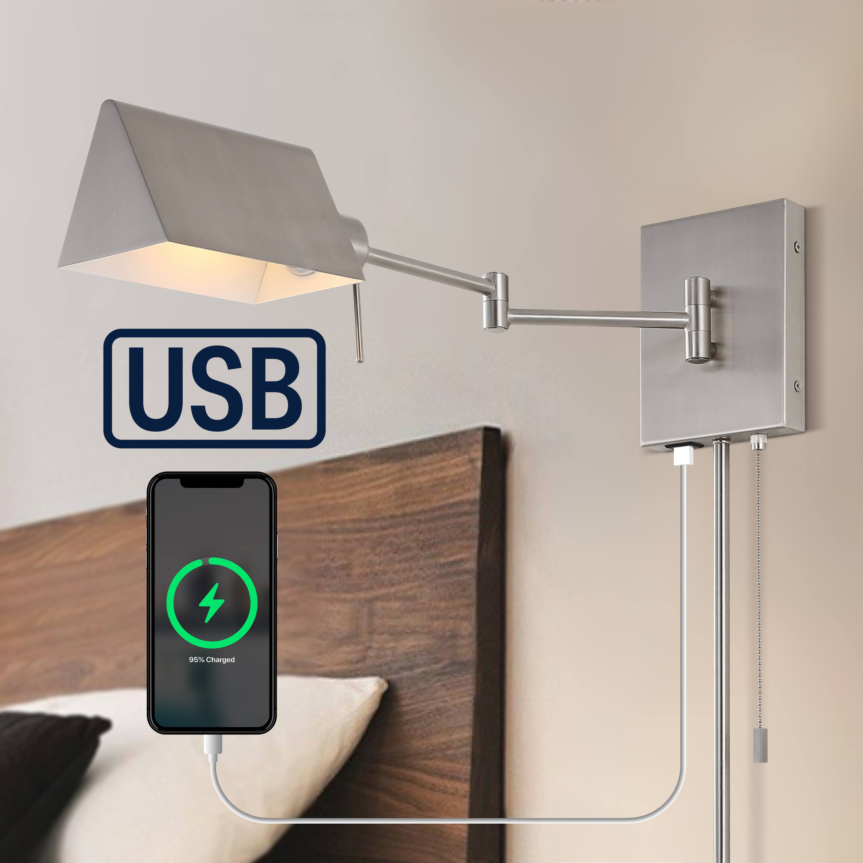 USB 95% Charged