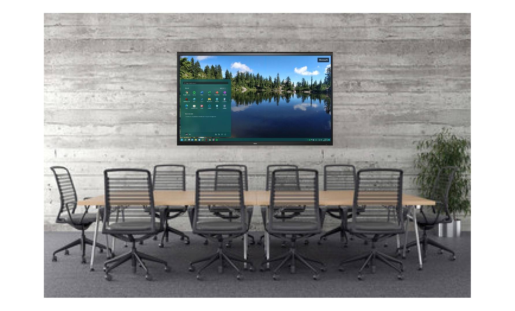 Alt View 5. Dell - Dell Interactive Monitor C7017T With Mobile Stand.