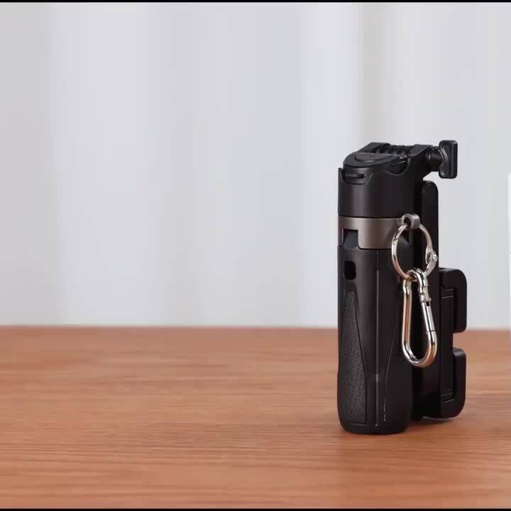 Alt View 7. Furno Fusion - 16-inch Wireless Selfie Stick with Tripod & Wireless Remote - Extendable Phone Pole, 360° Rotatable.