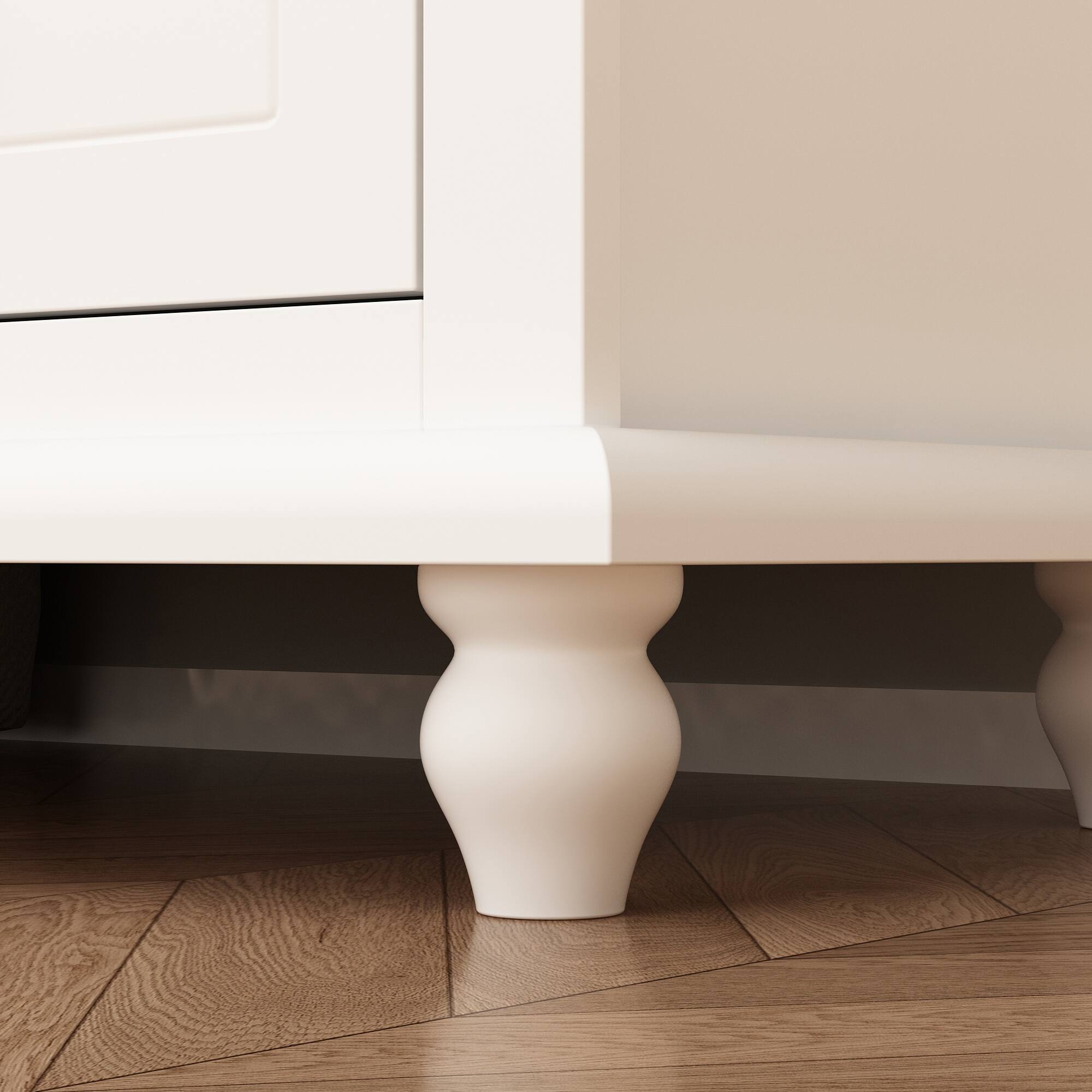 Alt View 10. Famapy - Famapy Display Cabinet Buffet Showcase & Organize in Style Credenzas - White.