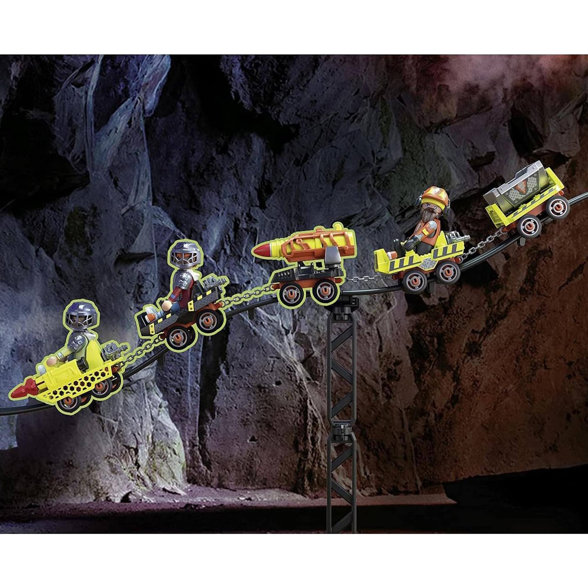 Alt View 4. Playmobil - Playmobil #70925 Dino Rise Dino Mine 386 Piece Building Set - Multi-Color.