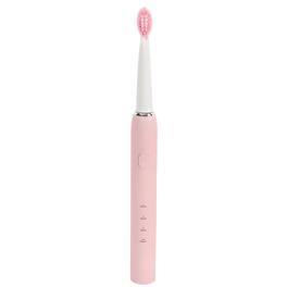 Cluzine - Pink Sonic Electric Toothbrush, 4 Modes, 100-Day Battery, IPX7 Waterproof for Daily & Travel Use