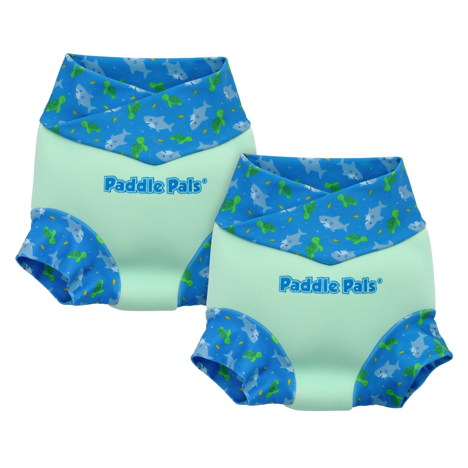 Paddle Pals - 2 Pack Baby Swim Diaper Reusable for Swimming Lessons Toddler 24 Months - Blue price history on PriceWatchPro