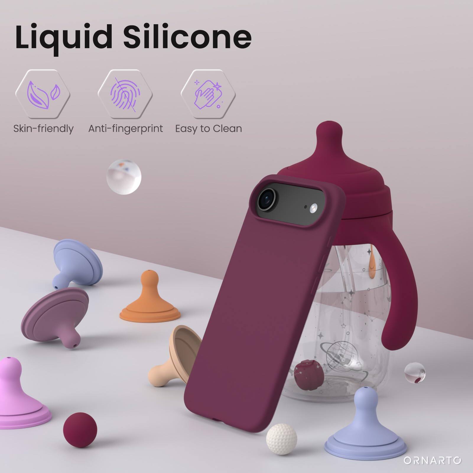 Liquid Silicone

Skin-friendly  
Anti-fingerprint  
Easy to Clean  

ORNARTO