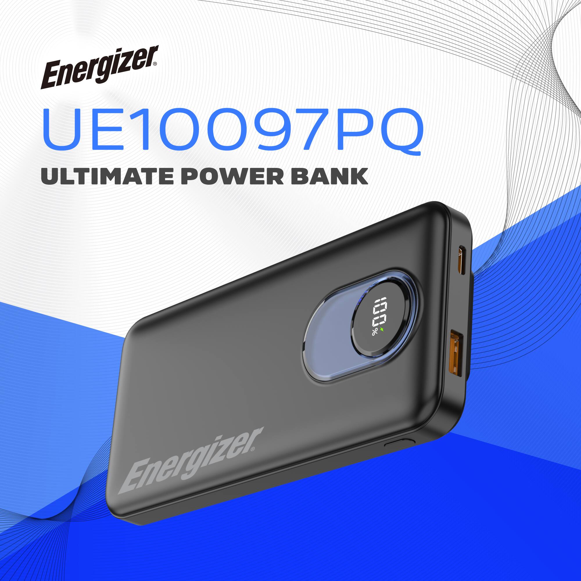 Energizer  
UE10097PQ  
ULTIMATE POWER BANK