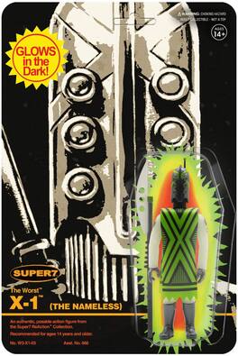 Super7 - The Worst - ReAction Figures Wave 3C - X-1 (Monster Glow) SDCC '22 - Collectibles - Multicolor