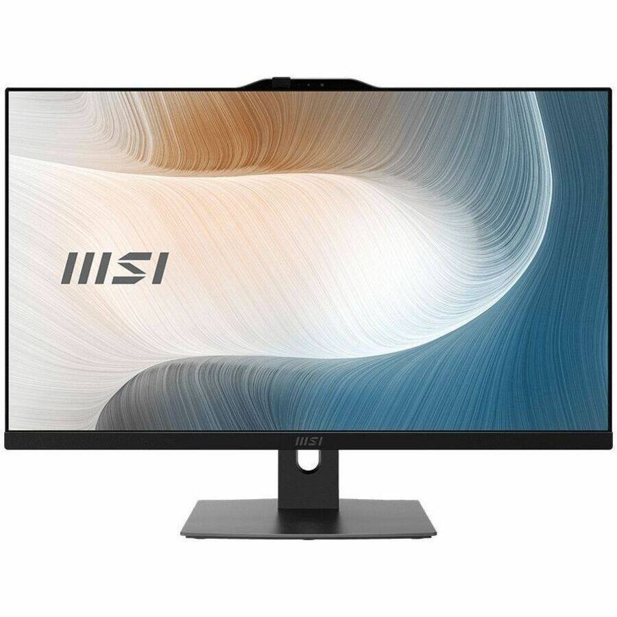 Alt View 1. MSI - MSI Modern AM272P-821US 27" display All-in-One PC- Intel Core 5 120U - 16 GB - 1 TB SSD - WIN 11 PRO - Intel Chip - 1920 - Black.