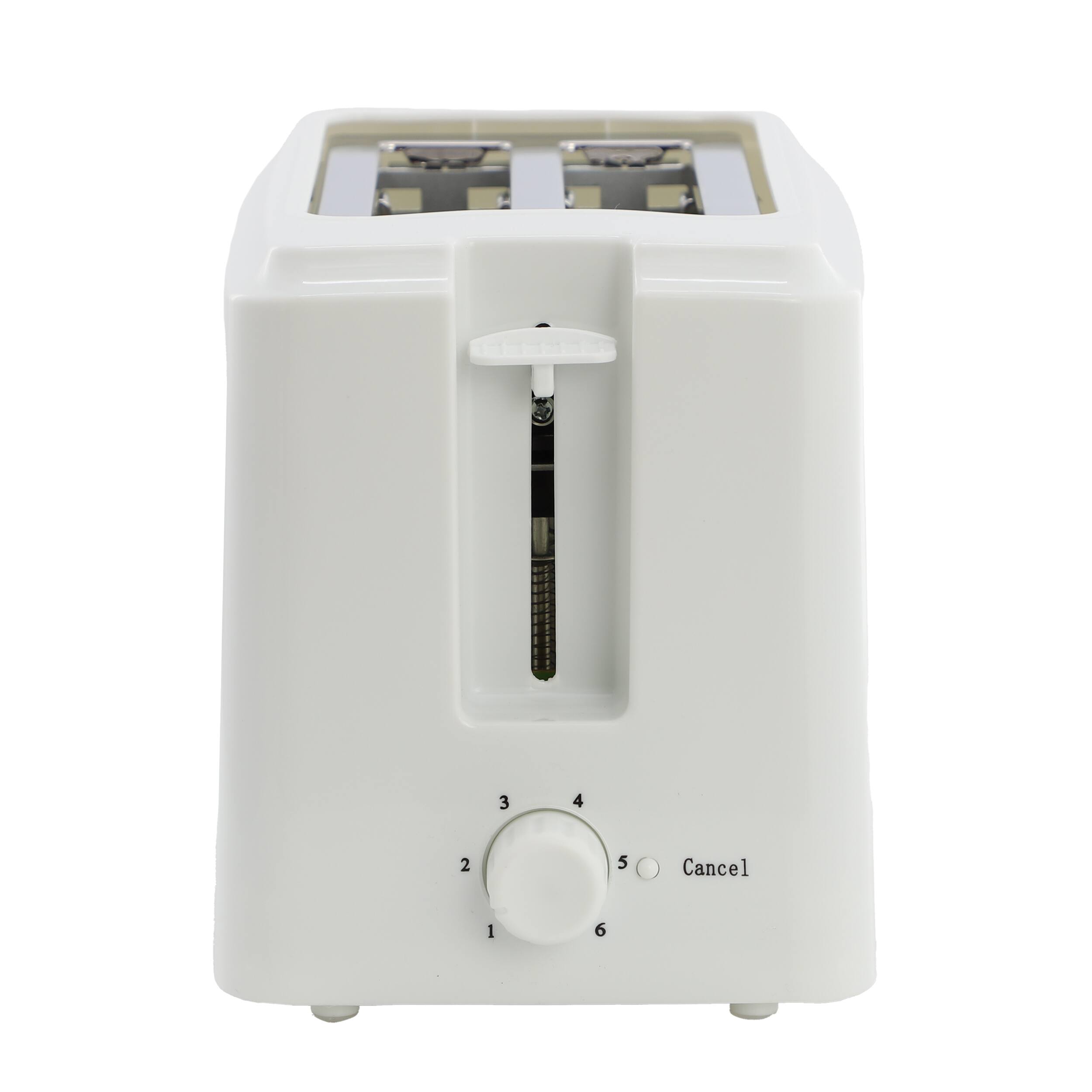 Alt View 1. Better Chef - Better Chef Two Slice Cool Touch Toaster with 6 Adjustable Browning Levels in White - White.