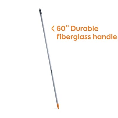 < 60" Durable fiberglass handle