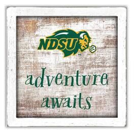 Fan Creations - NDSU Bison 14'' x 13'' Adventure Awaits Money Box - Multicolor