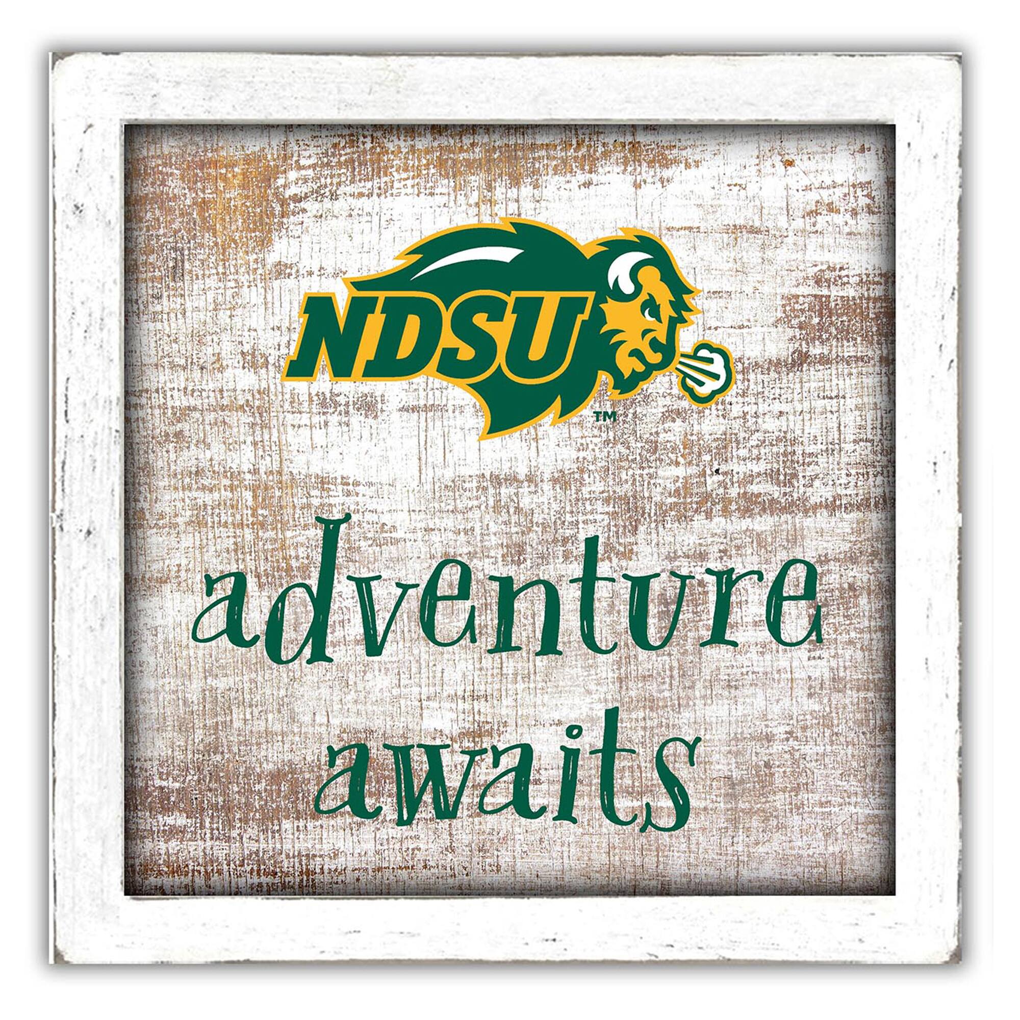 NDSU Bison 14'' x 13'' Adventure Awaits Money Box