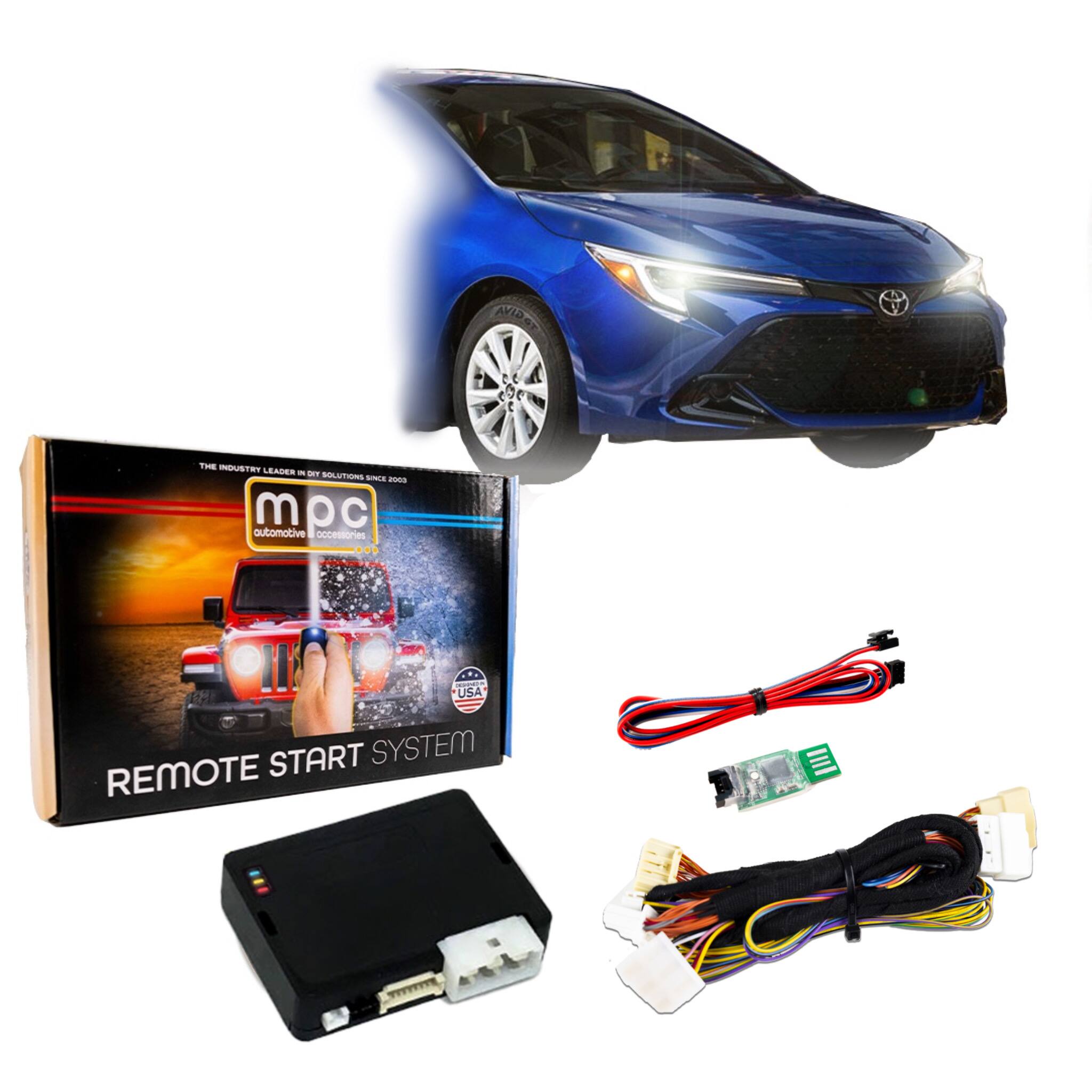 GIVA - IUUSTRT LEADES - e ST SLE - automotive mpc accessories - USA START SYSTEM REMOTE