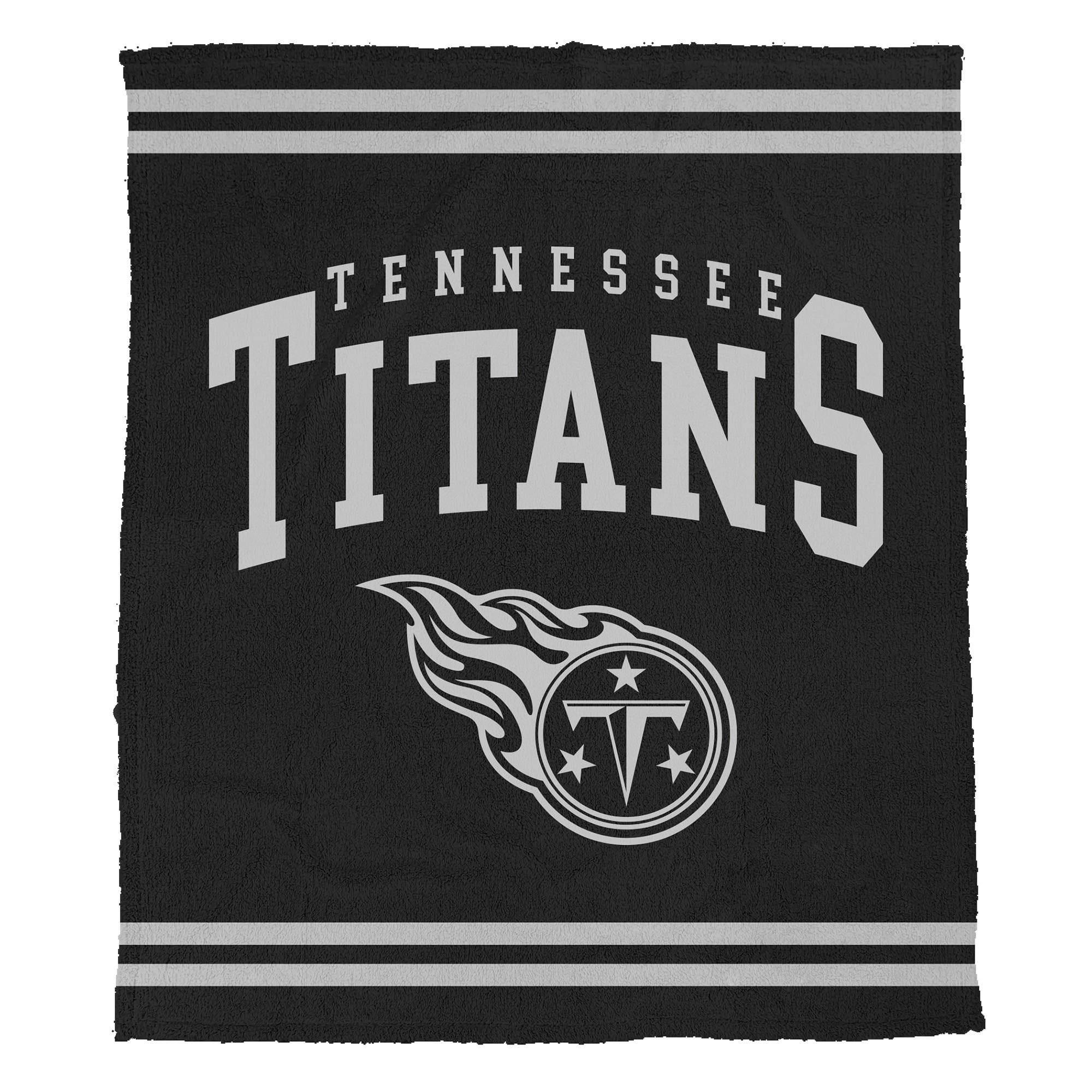 Pegasus - Tennessee Titans 50" x 60" Midnight Logo Cozy Knit Blanket - Multicolor