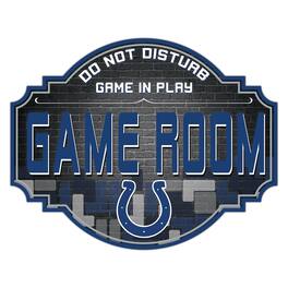 Fan Creations - Indianapolis Colts 12'' Game Room Tavern Sign - Multicolor
