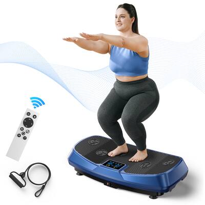 MERACH - 3D Vibration Plate Exercise Machine 7-in-1 Vibration Plate with Glide, Swing & Massage for Whole Body Workout - Blue MERACH - 3D Vibration Plate Exercise Machine 7-in-1 Vibration Plate with Glide, Swing & Massage for Whole Body Workout - Blue