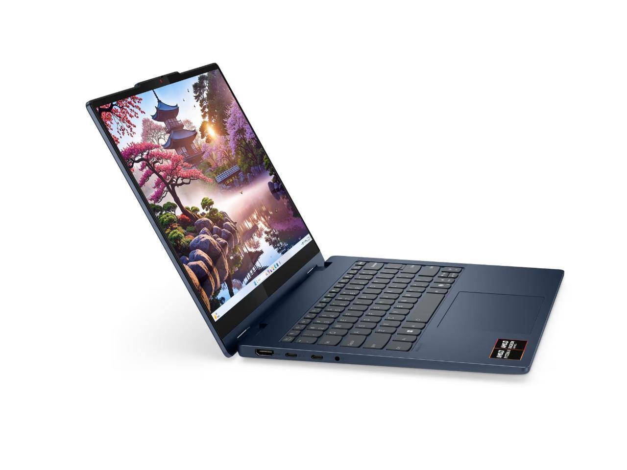 Alt View 3. Lenovo - Lenovo IdeaPad 5 14" 2-in-1 Laptop Ryzen AI 7/16GB/1TB - Not specified.