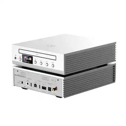 Front. Shanling - CR60 Digital Transport & CD Ripper - Silver.