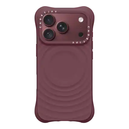 Front. CASETiFY - Ripple Case MagSafe Compatible for Apple iPhone 18 Pro and 17 Pro Devices - Fig.