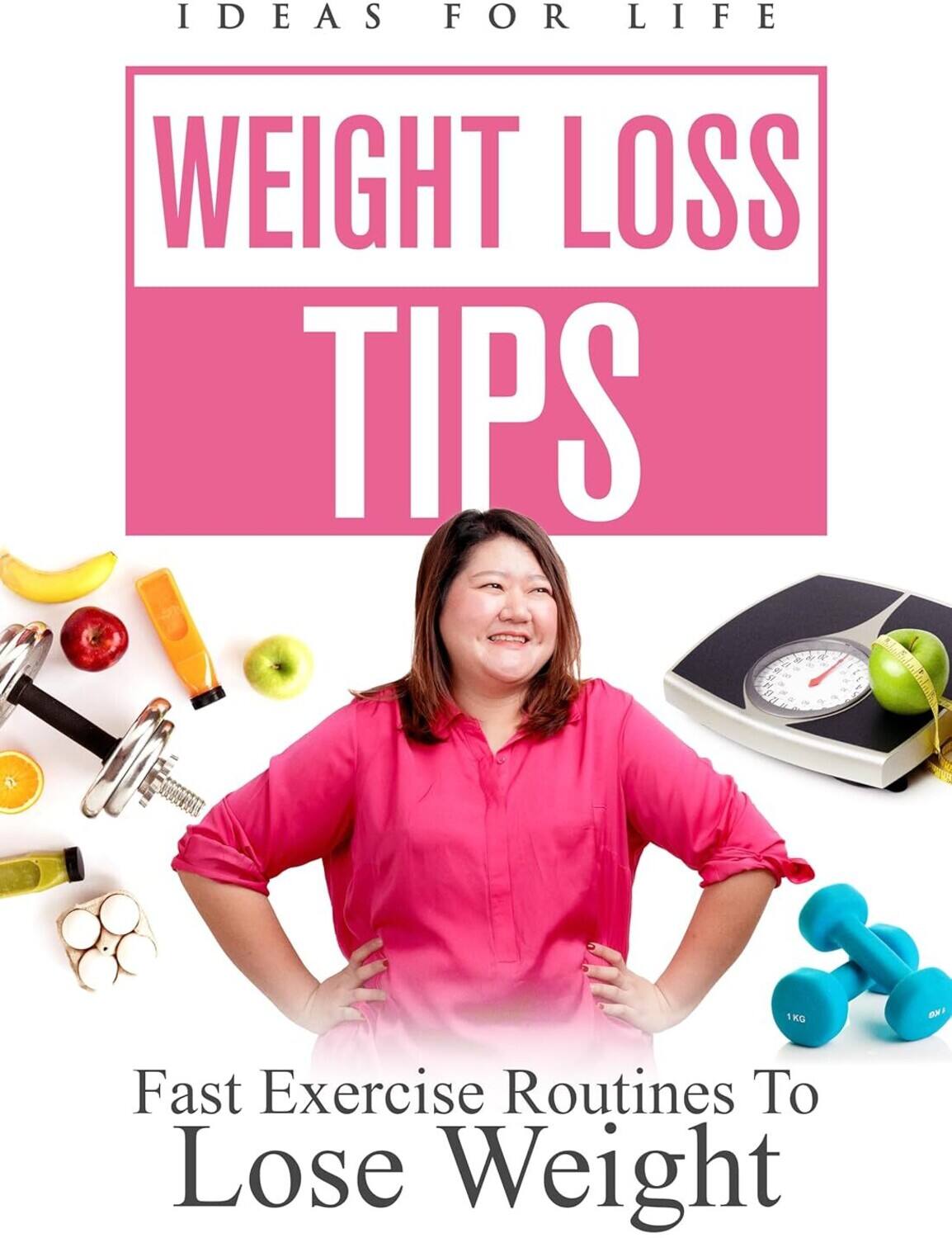 Front. Weightloss Tips: Fast Exercise Routines To Lose Weight   - DVD.