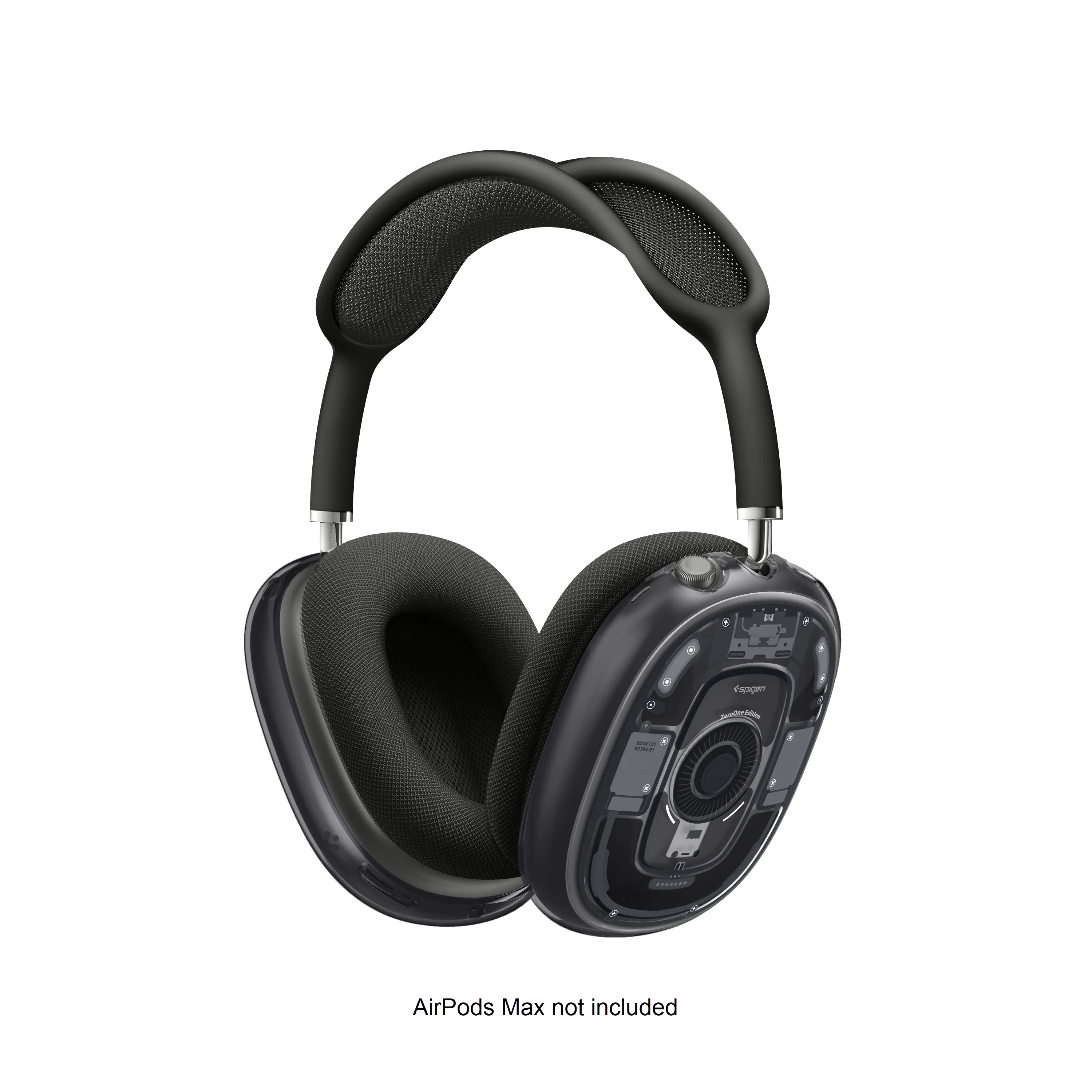 Spigen - Ultra Hybrid Pro Zero One Case for Apple AirPods Max - Black