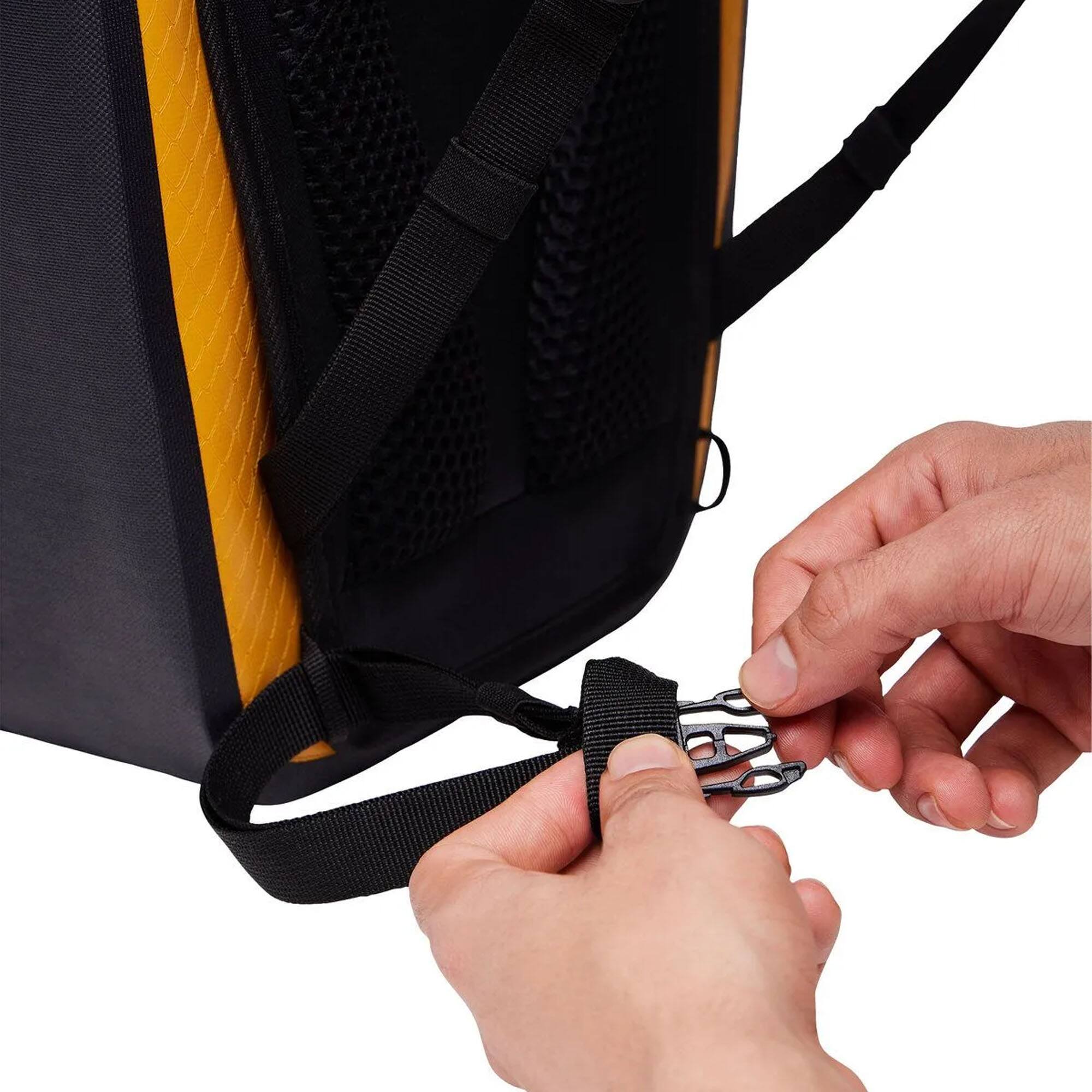 Alt View 6. VAUDE - Vaude Clubride Aqua 25 Waterproof Daypack - Burnt Yellow - Burnt Yellow.