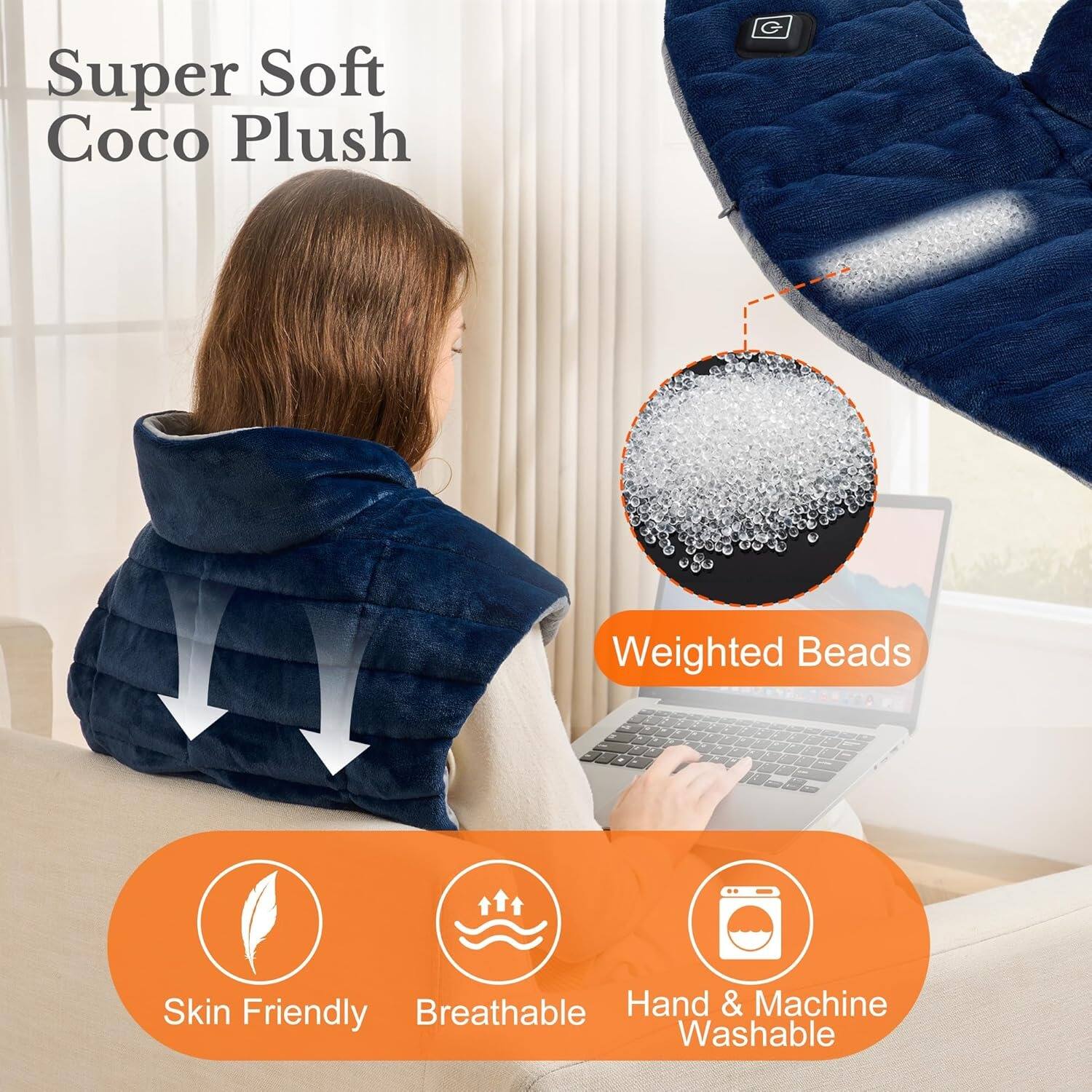 Super Soft Coco Plush

Weighted Beads

Skin Friendly
Breathable
Hand & Machine Washable